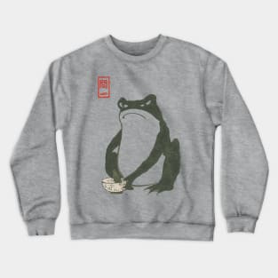 Cottagecore Japanese Aesthetic Frog Crewneck Sweatshirt